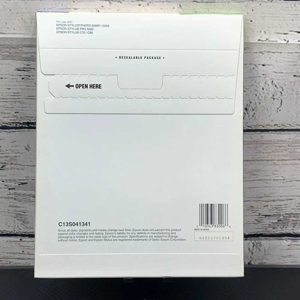 Epson Enhanced Matte Paper 8.5